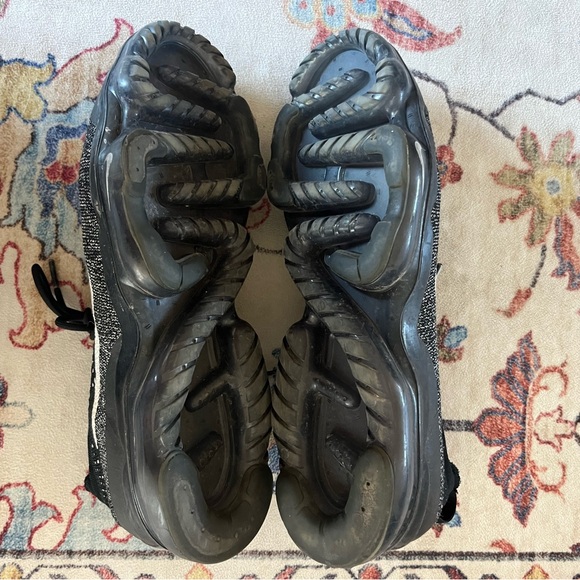 Nike Black and White Air VaporMax Flyknit Sneakers | Men’s 14 - Picture 4 of 5